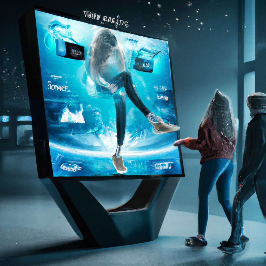 Boosting Customer Connections: The Power of Interactive Displays! 4k, high resolution, trending in artstation