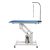 Durable Heavy-Duty Hydraulic Grooming Table with Blue MDF Board and PVC Surface, Adjustable Arm with Necklace for Securing Pets