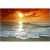 “Coastal Sunset at the Beach” Acrylic Wall Art (32″H x 48″W)