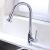 360°Swivel Spout Kitchen Faucet With pull-out flushing shower