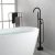 Single Handle Floor Mounted Clawfoot Tub Faucet