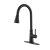 Single Handle High Arc Pull Out Kitchen Faucet with Pull Down Sprayer