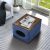 Modern 25″W Upholstered Ottoman with Storage, Footstool and Multi-Purpose Use