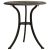 Sturdy Cast Aluminum Garden Table for Outdoor Meals and Drinks