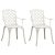 Sturdy Cast Aluminium Garden Chairs for Outdoor Dining & Relaxation