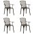 Stylish and Durable Cast Aluminium Garden Chair Set for Outdoor Dining and Relaxation