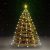 210 LED Christmas Tree Net Lights Cold White 82.7″ – Indoor/Outdoor Holiday Decorations